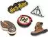 Crocs Harry Potter Symbol - 5 Pack braun/gelb/rot/schwarz