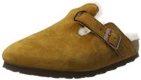 Birkenstock 1001141-45, Birkenstock Boston Shearling Suede Hausschuhe (Gr&ouml;&szlig;e 45,