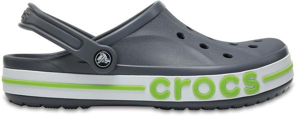 Crocs Bayaband Clogs charcoal/volt green