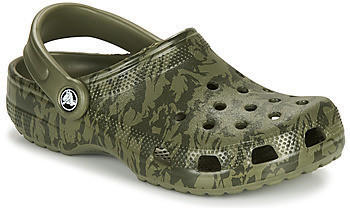 Crocs Classic Printed Camo Clog (206454) army green