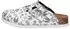 Birkenstock Kay SL Birko-Flor paisley black/white (schmal)