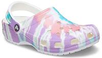 Crocs Classic Tie-Dye Graphic Clog (205453) fresco/multi