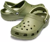 Crocs 10001-309-41-42, Crocs Sandale Classic Clog armeegr&uuml;n, Gr&ouml;&szlig;e Euro (US):