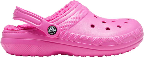 Crocs Classic Fuzz Lined Clog electric pink