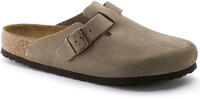 Birkenstock Boston Soft Footbed Suede Leather taupe (normal)