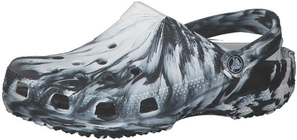 Crocs Classic Marbled Clog white/black