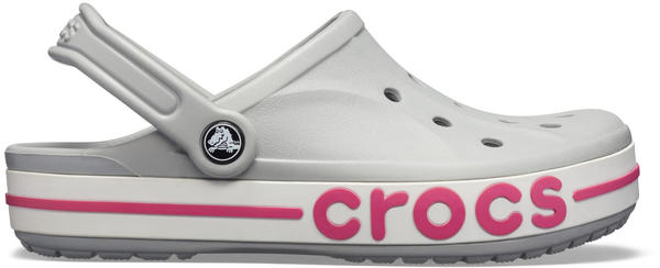 Crocs Bayaband Clogs Light grey candy pink