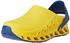 yellow/navy blue