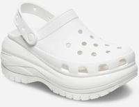 Pantoletten Crocs Classic Mega Crush Clog 207988 Wei&szlig; Female