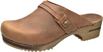 Sanita Wood Ursana Open Chestnut Women