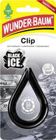 Wunderbaum WB41042, Lufterfrischer Wunderbaum Duft Clip Black Ice Duftclip mit