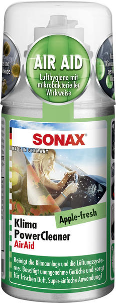 Sonax 3232000 KlimaPowerCleaner AirAid Apple-Fresh