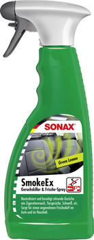 Sonax 2902410 SmokeEx Geruchskiller & Frische-Spray Green Lemon