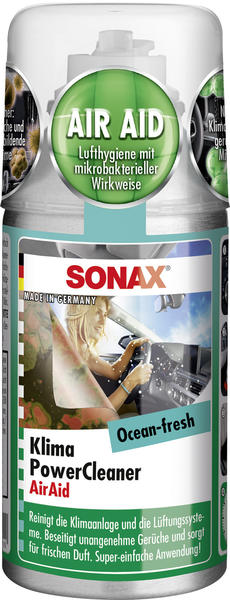 Sonax 3236000 KlimaPowerCleaner AirAid Ocean-fresh