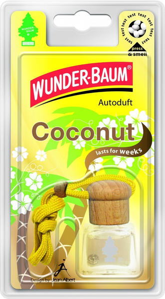 Wunder-Baum Air Freshener Fragrance bottle Coconut
