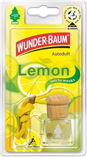 Wunder-Baum Air Freshener Fragrance bottle Lemon