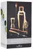 Bar Craft Cocktail Geschenk de, 6-teilig, Messing, Gold, 28 x 32 x 28 cm