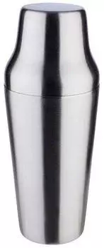 APS Parisian Shaker &Oslash; 9,5 cm, H: 24 cm - Silberner Edelstahl