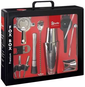 ich-zapfe Fox Box Cocktail-Set, 12-teilig (NEW-14798)