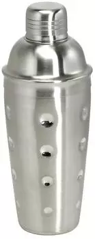 ich-zapfe Cocktail Shaker Set 3-tlg., Edelstahl mit Sieb, 700ml