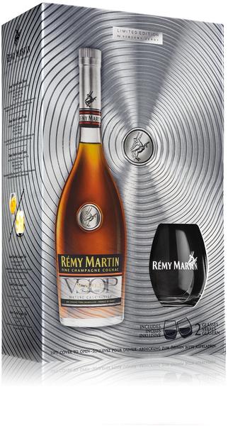 Remy Martin VSOP Mature Cask Finish mit 2 Gläsern 0,7l