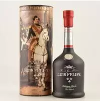 Rubio Brandy Luis Felipe - 0,7 L. 0.7L 40% Vol. Brandy aus Spanien, Grundpreis: