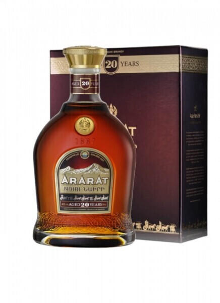 Ararat Nairi 20 Jahre Brandy 0,7l 40%