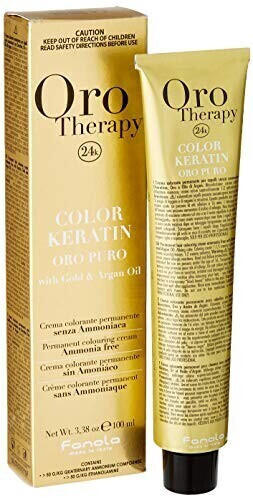 Fanola Oro Puro Therapy Color Keratin 7.4 Blond Kupfer (100ml)