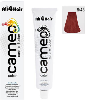 LOVE FOR HAIR Professional Cameo Color Care-o-lution 8/43 hellblond intensiv rot-gold (60 ml)