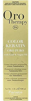 Fanola Oro Puro Therapy Color Keratin 5.606 hellbraun warmes rot (100ml)