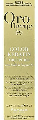 Fanola Oro Puro Therapy Color Keratin 5.606 hellbraun warmes rot (100ml)