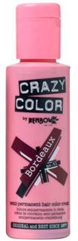 Crazy Color Semi-Permanent Hair Color Cream - Bordaux (100 ml)