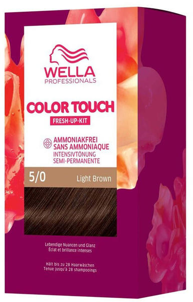 Wella Professionals Color Touch Fresh-Up-Kit (130ml) Pure Naturals 5/0