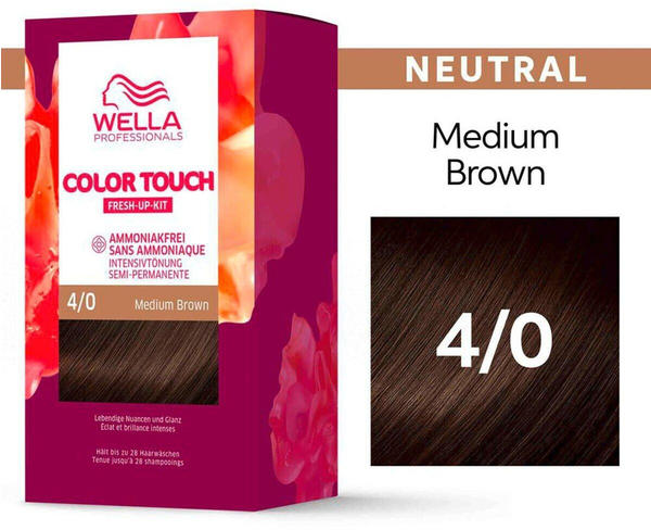 Wella Professionals Color Touch Fresh-Up-Kit (130ml) Pure Naturals 4/0