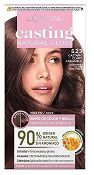 L'Oréal París Casting Natural Gloss 523 - Haselnuss Hellbraun