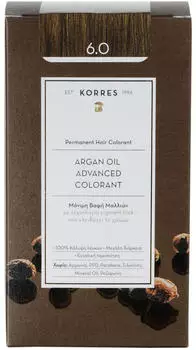 Korres Argan&ouml;l hochentwickelte Coloration (145 ml) 6.0 dunkelblond