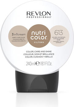 Revlon Professional Nutri Color Filters 3 in 1 Cream 613 Dunkelblond Asch Gold (240 ml)