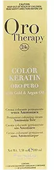Fanola Oro Puro Therapy Color Keratin 7.34 golden blond copper (100ml)
