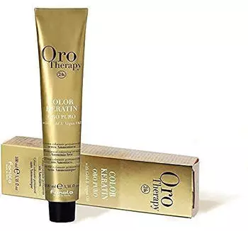 Fanola Oro Puro Therapy Color Keratin 6.34 dark blond golden copper (100ml)