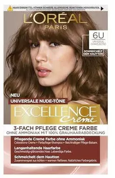 L'Oréal Excellence Crème 6U universal dunkelblond
