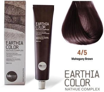 BBcos Earthia Color Nathue Complex 4/5 Mahogany Brown 100ml