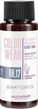 Alfaparf Milano Color Wear Gloss Toner Ash - 08.17 Soft Light Ash Matte Blonde 60ml