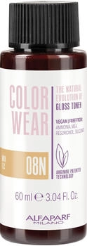 Alfaparf Milano Color Wear Gloss Toner Natural - 08N Soft Light Natural Blonde 60ml