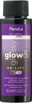 Fanola Glow & Glossy Öl-Toner T.02 Natural Violet 60 ml (76569)