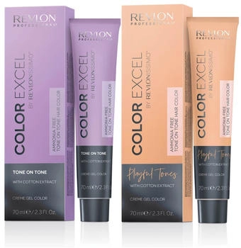 Revlon Professional Color Excel Ammonia-Free Tone-On-Tone Creme Color 5 Hellbraun 70 ml (7244148005)