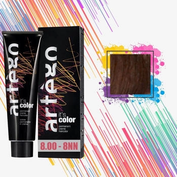 Artègo It's Color 8.00 Natural Kalt Hellblond Kalt 150 ml