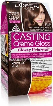 L'Oréal Casting Creme Gloss Haarfarbe 518 Walnuss Mochaccino (3600523373109)