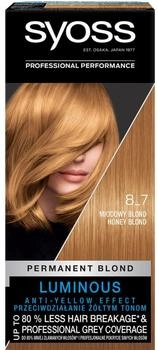 syoss Permanent Color Permanent- Farbton 8_7 Honey Blond 1 St.