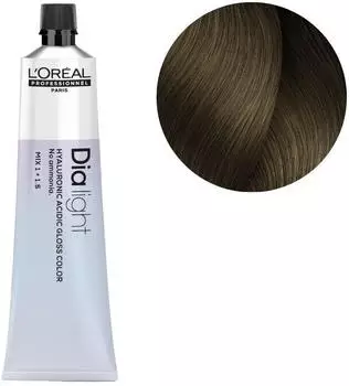L'Or&eacute;al Professionnel Dialight 7.13 Mittelblond Asch Gold (60ml)