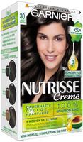 Garnier Nutrisse Creme Haarfarbe 30 Espresso Dunkelbraun 1 St&uuml;ck